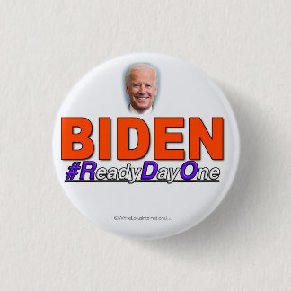BIDEN #ReadyDayOne-Button Ronde Button 3,2 Cm