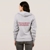 Biden-recessie Hoodie (Achterkant volledig)