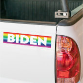 Biden-regenboogpride lgbtq lgbt bumpersticker (Op Truck)