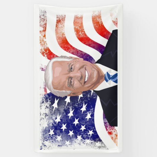 Biden Spandoek (Verticaal)