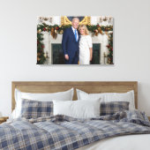 Biden State of the Christmas Union Canvas Afdruk (Insitu (Slaapkamer))
