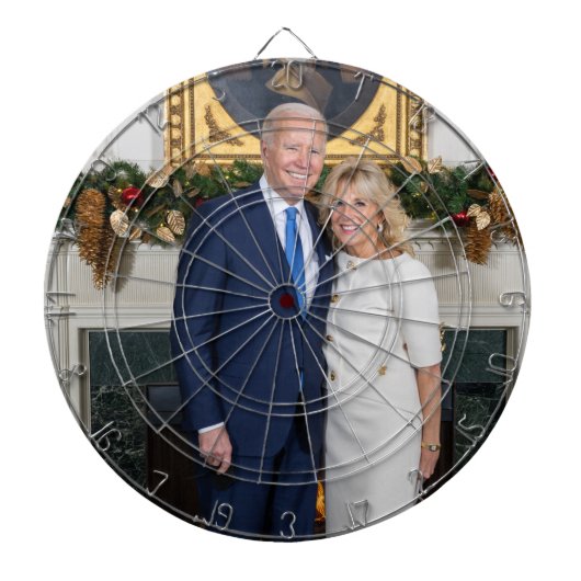 Biden State of the Christmas Union Dartbord (Voorkant)