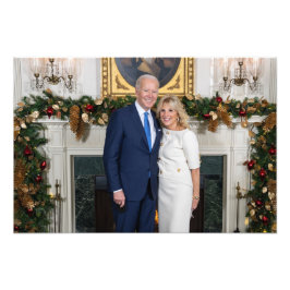Biden State of the Christmas Union Foto Afdruk