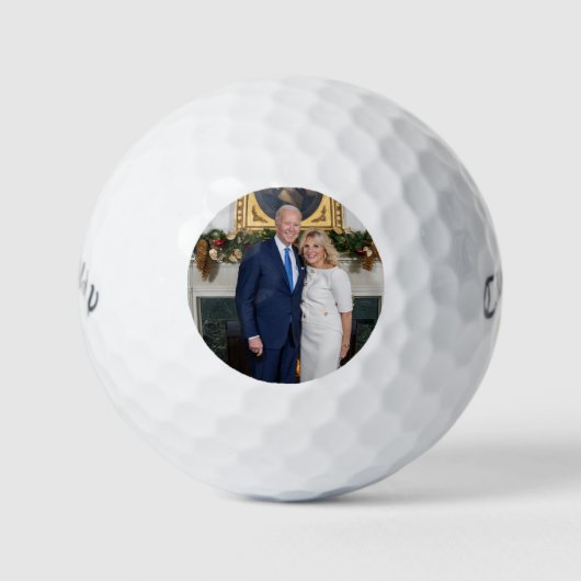 Biden State of the Christmas Union Golfballen (Voorkant)