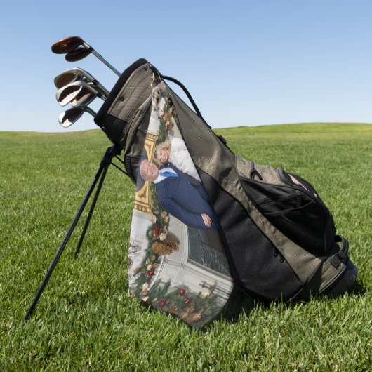 Biden State of the Christmas Union Golfhanddoek (Groen)