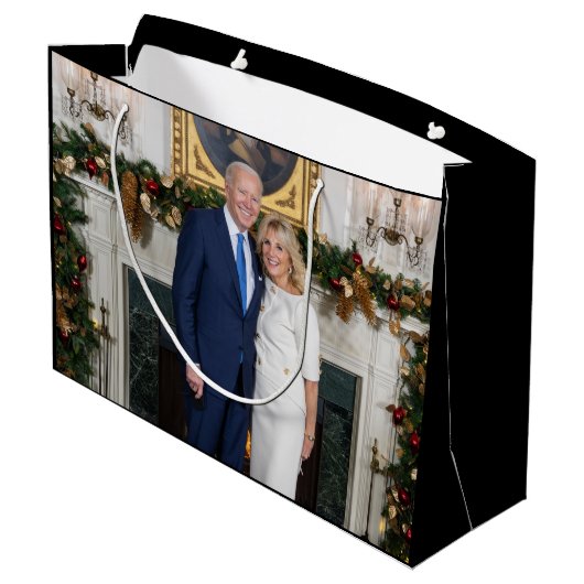 Biden State of the Christmas Union Groot Cadeauzakje (Achterkant Gekanteld)