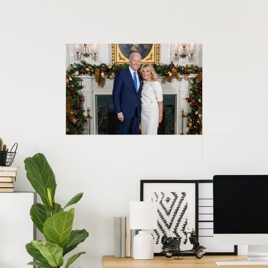 Biden State of the Christmas Union Poster (Thuiskantoor)