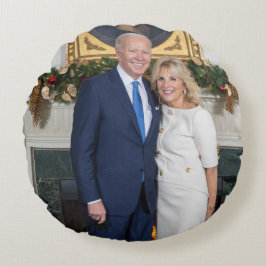 Biden State of the Christmas Union Rond Kussen