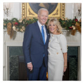 Biden State of the Christmas Union Tegeltje (Voorkant)