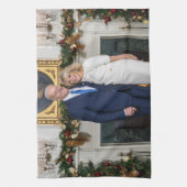 Biden State of the Christmas Union Theedoek (Verticaal)