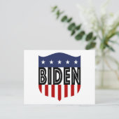 BIDEN sterren en strepen Briefkaart (Staand voorkant)