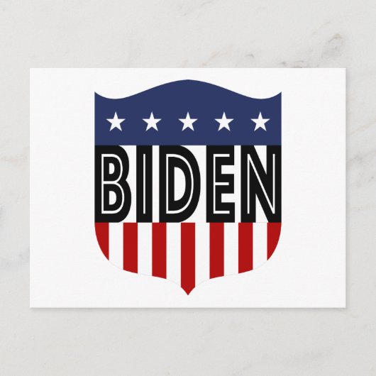 BIDEN sterren en strepen Briefkaart (Voorkant)