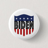 BIDEN sterren en strepen Ronde Button 3,2 Cm (Voorkant)