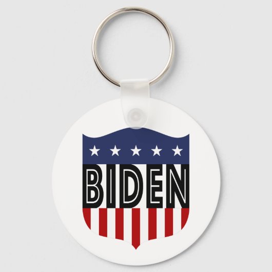 BIDEN sterren en strepen Sleutelhanger (Voorkant)