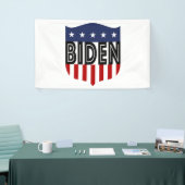 BIDEN sterren en strepen Spandoek (Beurs)