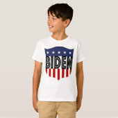BIDEN sterren en strepen T-shirt (Voorkant volledig)