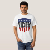 BIDEN sterren en strepen T-shirt (Voorkant volledig)