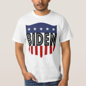 BIDEN sterren en strepen T-shirt (Voorkant)