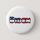 Biden steunt US President 2020 Ronde Button 5,7 Cm (Voorkant)