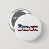 Biden steunt US President 2020 Ronde Button 5,7 Cm (Voorkant /achterkant)