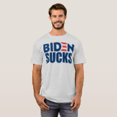 BIDEN SUCKS Anti-Joe Biden T-Shirt (Voorkant volledig)