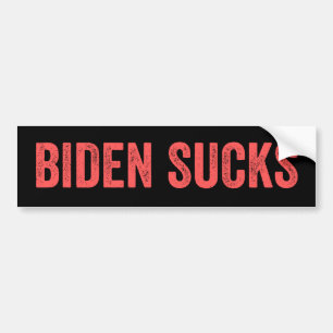 BIDEN SUCKS BUMPERSTICKER