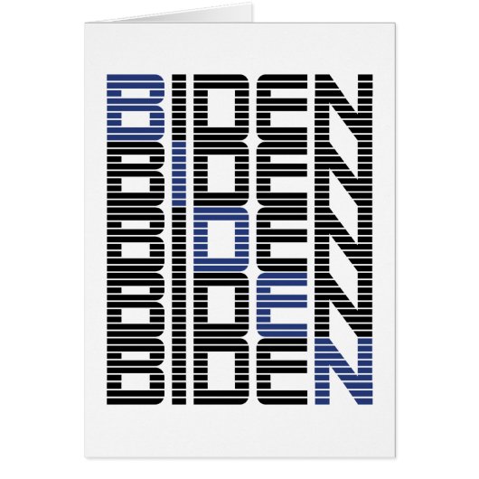 BIDEN-tekststapels (Voorkant)