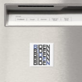 Biden-tekststapels Magneet (Insitu (Vaatwasser))