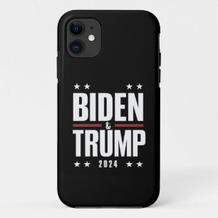 Biden Trump 2024 Grappige Verkiezing Presidentiële Case-Mate iPhone Case