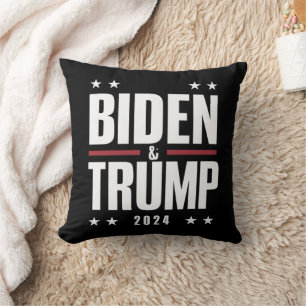 Biden Trump 2024 Grappige verkiezing Presidentiële Kussen