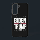 Biden Trump 2024 Grappige verkiezing Presidentiële Samsung Galaxy Hoesje<br><div class="desc">Biden Trump 2024 Grappige verkiezing Presidentiële VP</div>