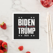 Biden Trump 2024 Grappige verkiezing Presidentiële Servet (Insitu)