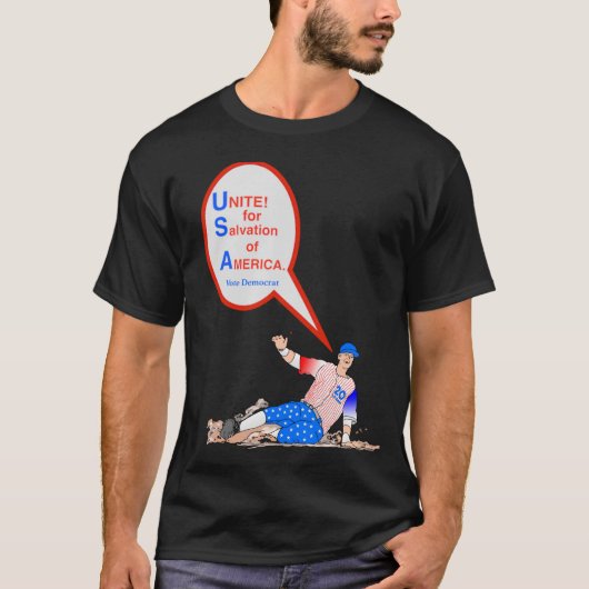 Biden USA SALVATION 2020 T-shirt (Voorkant)
