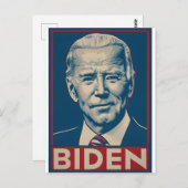 Biden verkiezing 2024 Retro politiek Briefkaart (Voorkant / Achterkant)