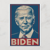 Biden verkiezing 2024 Retro politiek Briefkaart (Voorkant)
