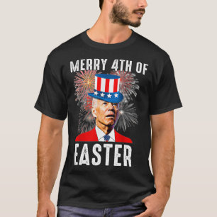 Biden verwarde grappige vierde vrolijkheid die je  t-shirt