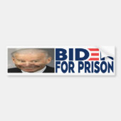Biden voor Gevangenisfoto | Anti Joe Biden Bumpersticker (Voorkant)