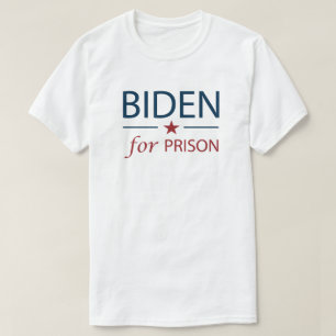 Biden voor gevangenisstraf   Anti Joe Biden   Slog T-shirt