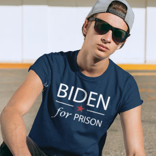 Biden voor gevangenisstraf   Anti Joe Biden   Slog T-shirt