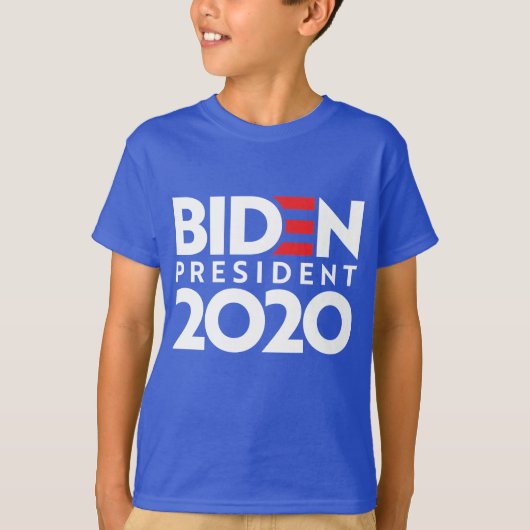 BIDEN VOOR PRESIDENT 2020 T-SHIRT (Voorkant)