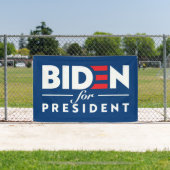 Biden voor President 2024 Spandoek (Insitu)