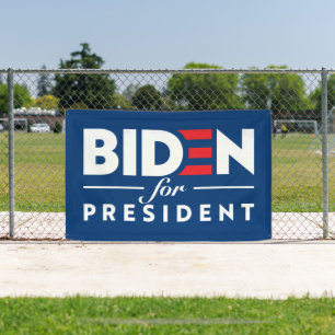 Biden voor President 2024 Spandoek