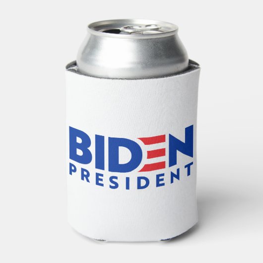 Biden voor President Blikjeskoeler (Blikje Voorkant)