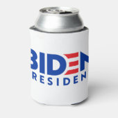 Biden voor President Blikjeskoeler (Blikje Achterkant)