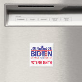 BIDEN VOOR PRESIDENT! MAGNEET (Insitu (Vaatwasser))