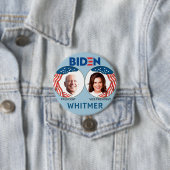Biden/Whitmer 2020 Ronde Button 7,6 Cm (In situ)