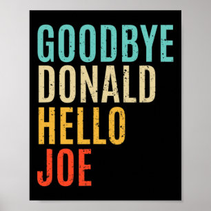 Biden won Trump verloor verkiezingen Democraat Har Poster
