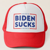 Biden zuigt grappige anti-joe Biden pro trump op Trucker Pet (Voorkant)