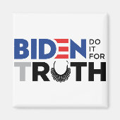 BidenforRuth SHIRT.ai Magneet (Voorkant)