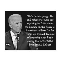 Biden's Quotes on Trump's Poetin Relatie